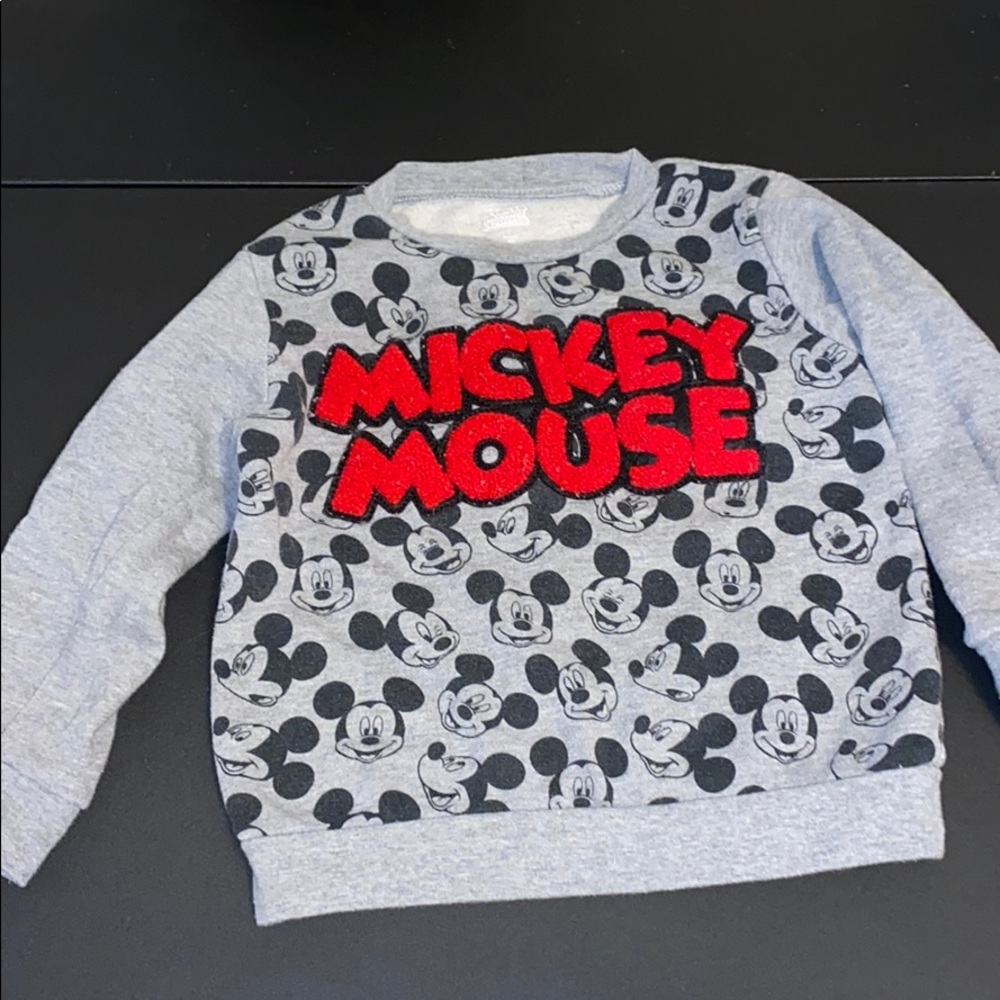 Boys 4t Mickey Mouse  pull over sweater